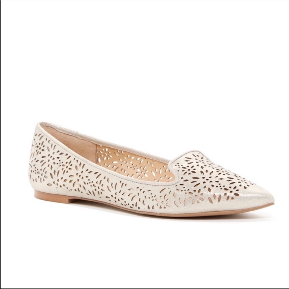 Vince Camuto Estina Laser Cut Flats
